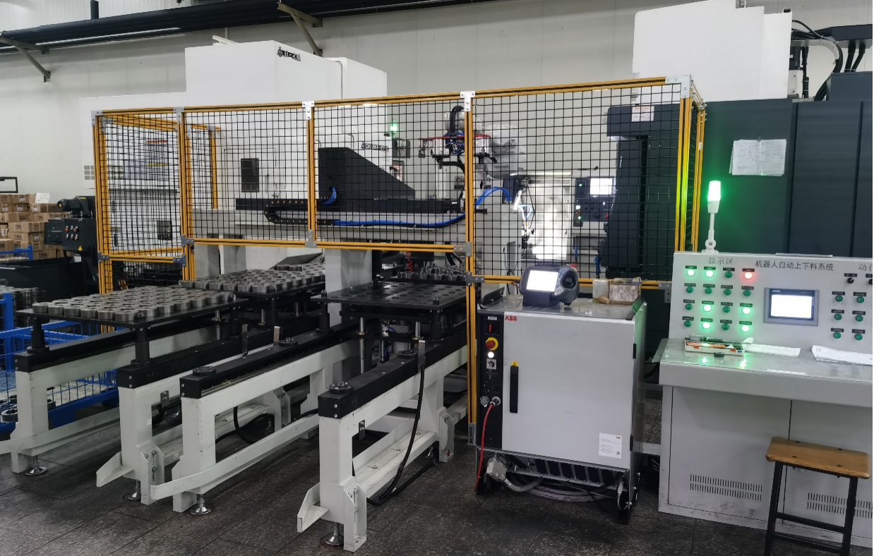 液壓馬達定子自動化加工單元